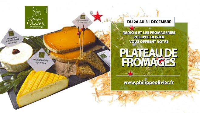 Gagnez votre sélection de fromages avec les fromageries Philippe Olivier