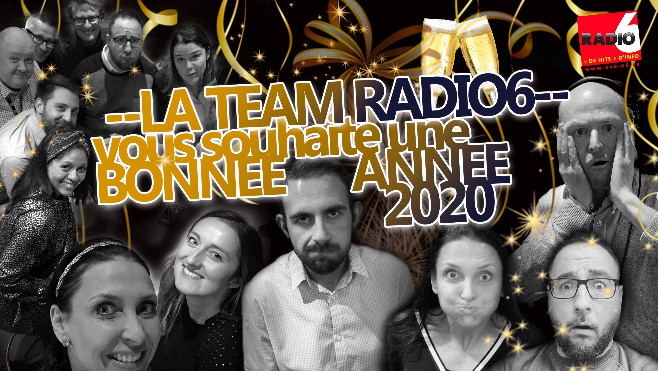 Revivez la soirée du Nouvel An avec la team RADIO 6 
