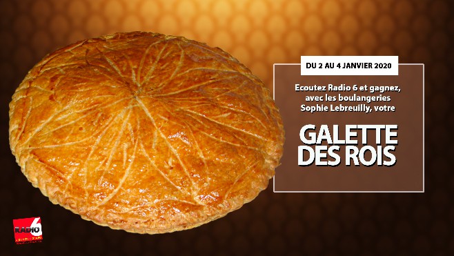 Gagnez votre galette des rois avec les boulangeries Sophie Lebreuilly 