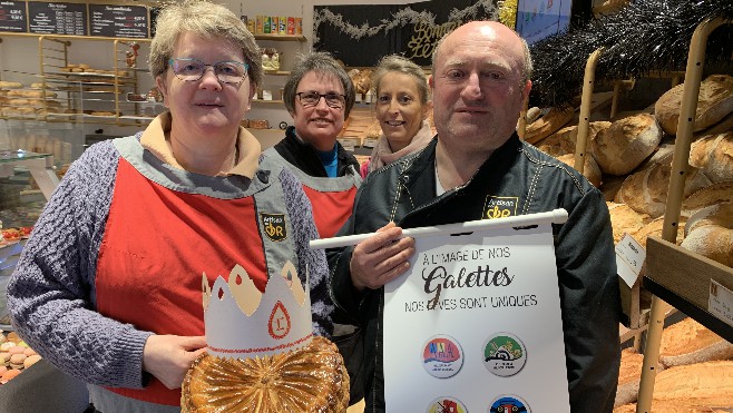 Hesdin: la boulangerie Leblond a augmenté ses ventes de galettes grâce à ses fèves locales