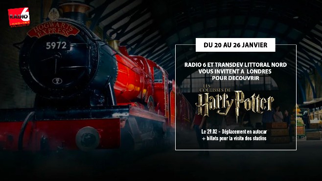 Visitez les studios Harry Potter de Londres en jouant avec Radio 6