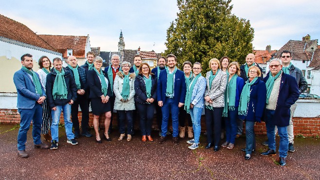 Hesdin: Matthieu Demoncheaux a présenté ses colistiers pour les municipales