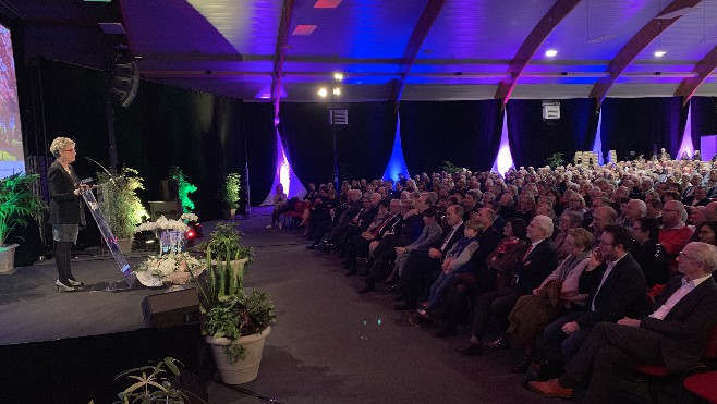 Touquet: plus de 1000 personnes pour la dernière cérémonie des vœux de Lilyane Lussignol 