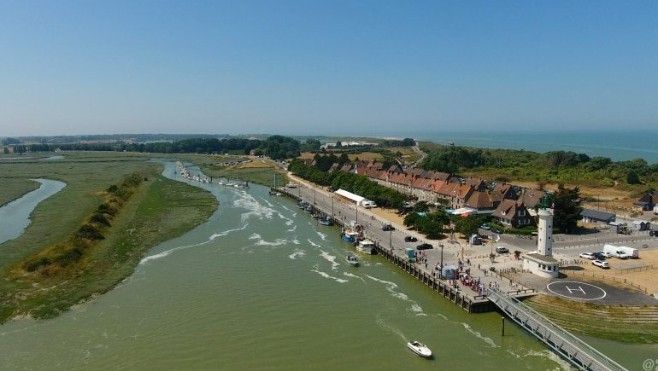 Le port de plaisance du Hourdel géré en délégation de service public par le Yacht Club de la Baie de Somme