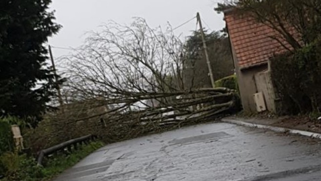 La tempête CIARA se déchaîne