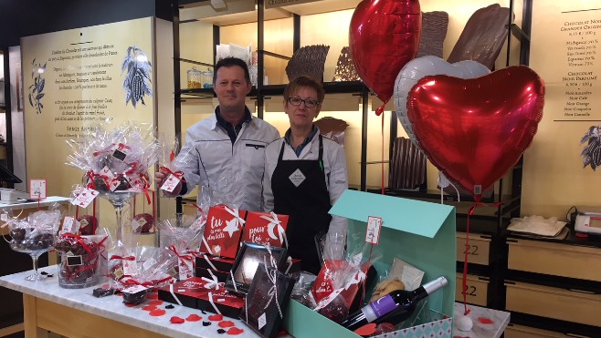 Offrez des chocolats pour la Saint-Valentin avec L'Atelier du chocolat à Calais