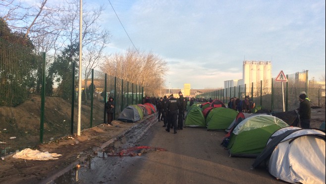 Nouvelle évacuation d’un camp de migrants à Calais