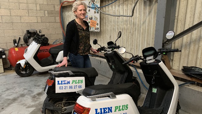 Beaurainville: Lien Plus loue des scooters électriques à 3 euros par jour