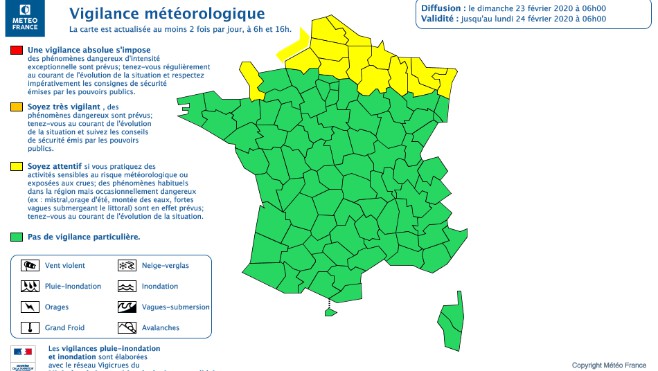 Coup de vent sur les Hauts-de-France ce dimanche