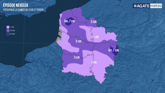 Météo : neige, verglas et vent sont annoncés pour jeudi matin !