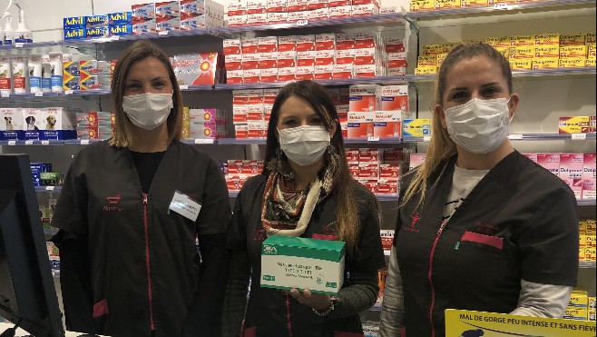 Les pharmacies de la Somme, du Nord et du Pas de Calais livrées en masques de protection. 