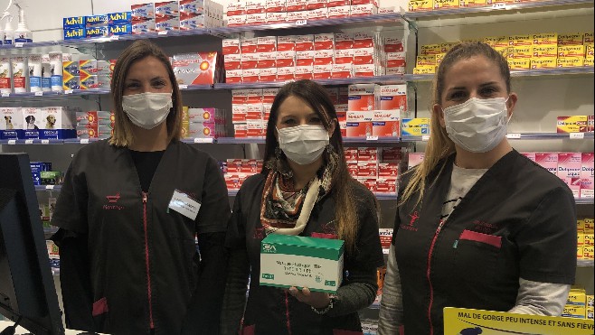Les pharmacies de la Somme, du Nord et du Pas de Calais livrées en masques de protection.