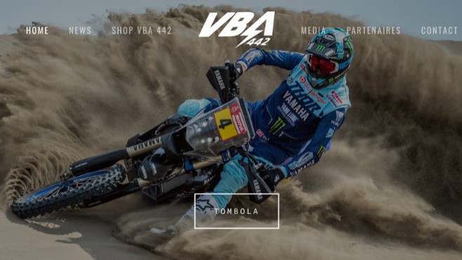 Adrien Van Beveren met en jeu une moto au profit de la Croix Rouge !