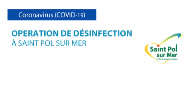 Depuis vendredi, Saint-Pol-sur-Mer désinfecte ses rues !