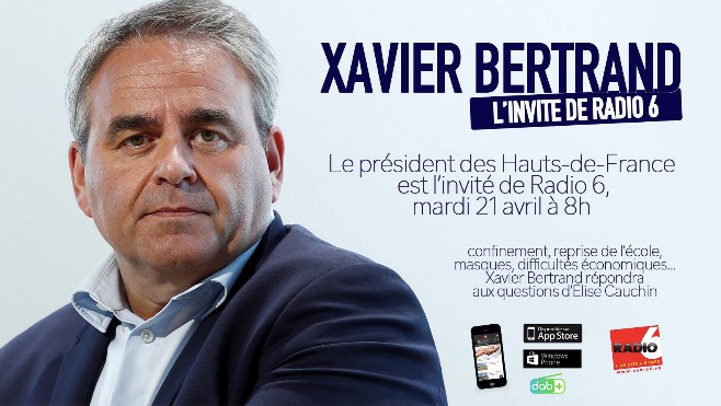 L'interview de Xavier Bertrand sur RADIO 6
