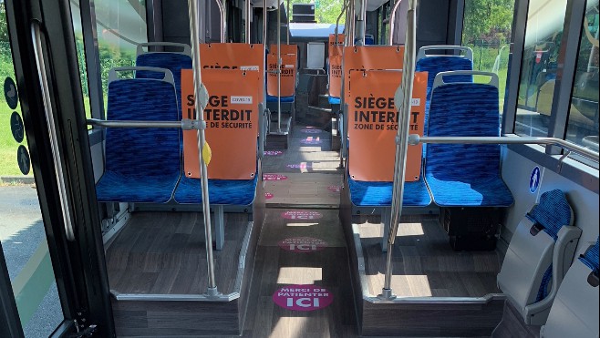 Nouvelles mesures dans les bus de l’agglomération de Calais en vue du déconfinement