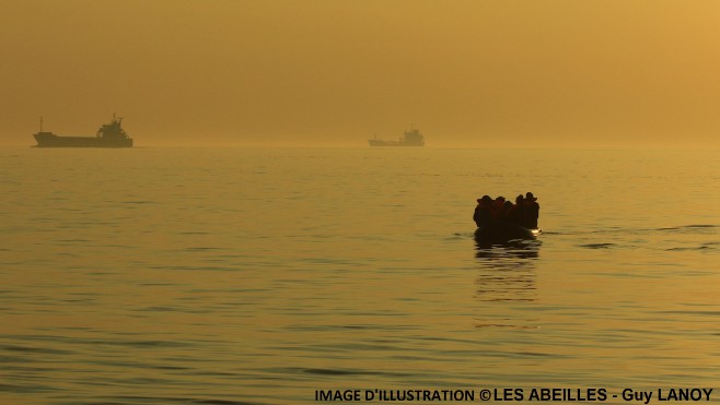 Samedi matin, au large de Oye-plage, 16 migrants ont tenté de traverser la Manche.