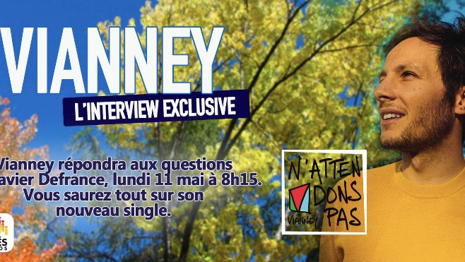 Vianney était en direct ce matin sur RADIO 6 !