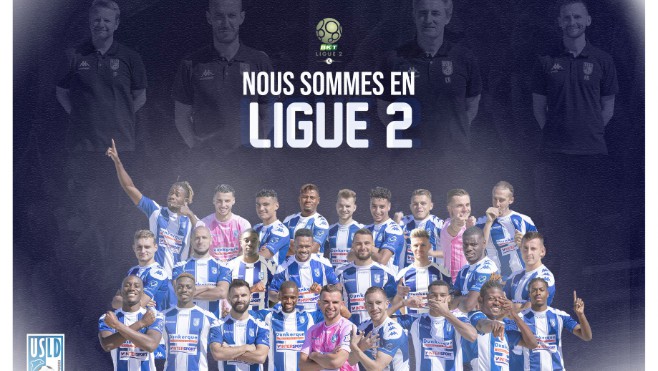 Football : c'est officiel, l'USL Dunkerque monte en ligue 2 !