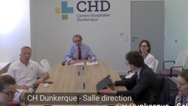 A l’hôpital de Dunkerque : 10 patients en unité covid.