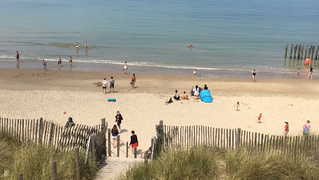 Du monde sur les plages de la Côte d'Opale et de la Côte Picarde ce jeudi 