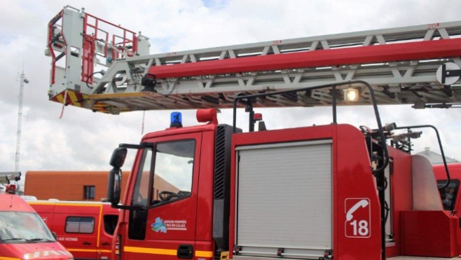 Un incendie dans un magasin désaffecté à Berck