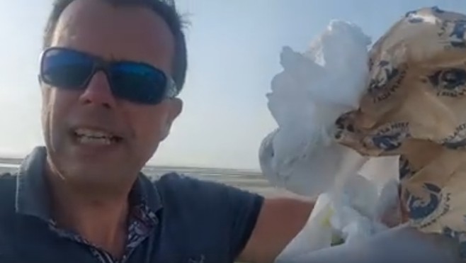 Berck: une vidéo coup de gueule sur les déchets laissés sur la plage fait le buzz
