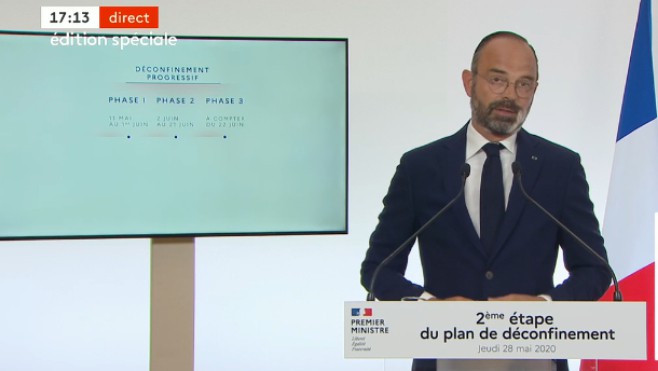 Phase 2 du déconfinement : les annonces d'Edouard Philippe