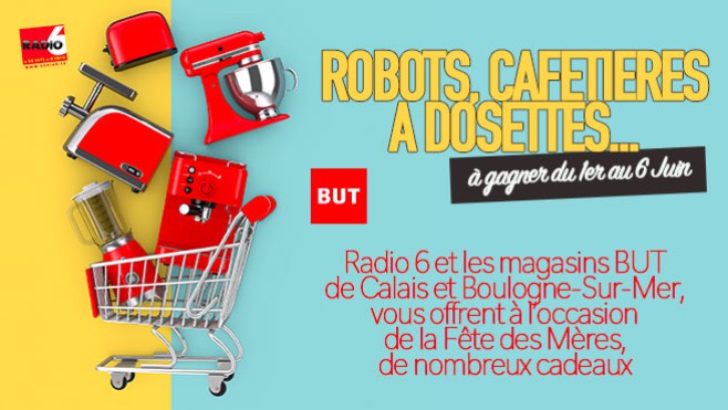 Les magasins BUT de Calais et Boulogne Sur Mer vous offrent des cafetières à dosettes, des robots et bien plus encore.
