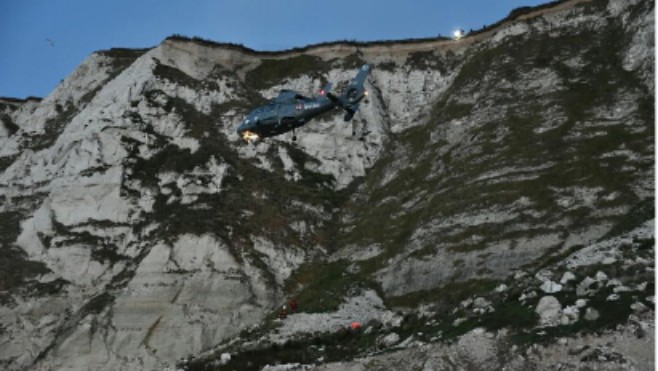 Cap Blanc-Nez : un migrant gravement blessé après être tombé de la falaise