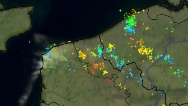 Des orages ont touché tout le littoral ce mercredi.