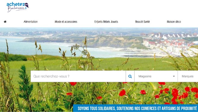 60 commerces vendent leurs produits sur « Achetezenboulonnais.fr » !