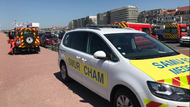 Deux enfants de 7 et 11 ans manquent de se noyer sur la plage du Touquet !