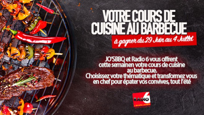 Gagnez votre cours de cuisine au barbecue avec Jo'sBBQ