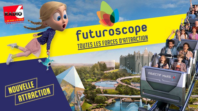 Jouez par SMS et gagnez votre séjour au Futuroscope d'une valeur de 430€ - Découvrez Objectif Mars, le nouveau Roller Coaster du Futuroscope