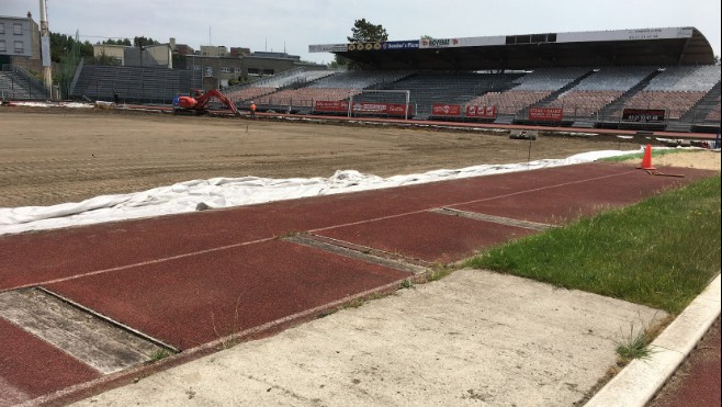Avec sa nouvelle pelouse, le Stade de la Libération classé niveau 2 comme le RC Lens !