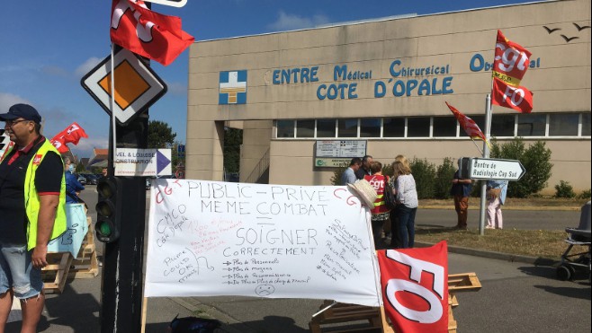 Fin de la grève à la Clinique de la Côte d’Opale, un accord est signé !