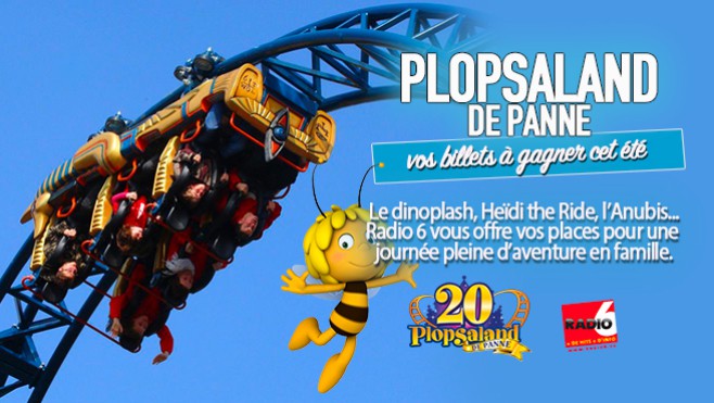 LA ROUE AUX CADEAUX - Dinospash, la nouvelle attraction de Plopsaland à découvrir cet été avec Radio 6