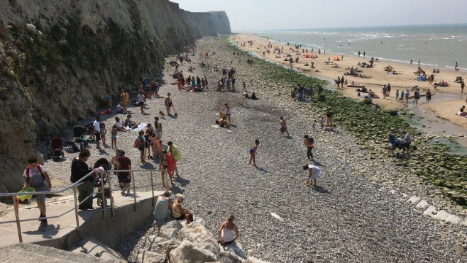 Au deux caps, le masque était une option ce week-end pour les milliers des touristes !