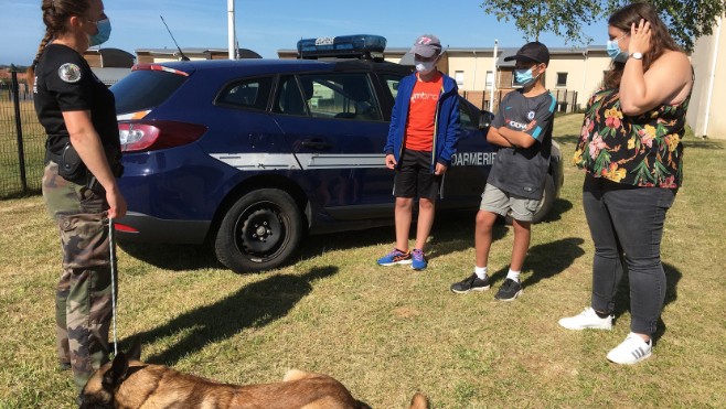 A Marquise, les gendarmes invitent les jeunes à « un quartier d’été » !