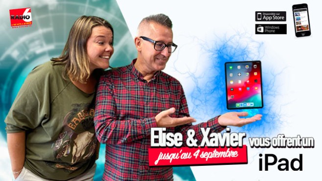 Elise & Xavier vous offrent un iPad
