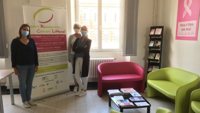 A Boulogne sur mer, l’Espace Ressources Cancers est ouvert place Navarin.