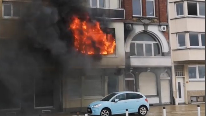 Malo: le locataire de l'appartement incendié, hospitalisé d'office