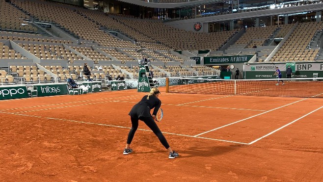 Kristina Mladenovic battue dès le 1er tour de Roland-Garros
