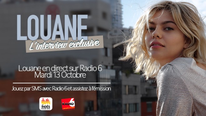 JEU SMS - Assistez à l'émission en direct avec Louane le 13 octobre