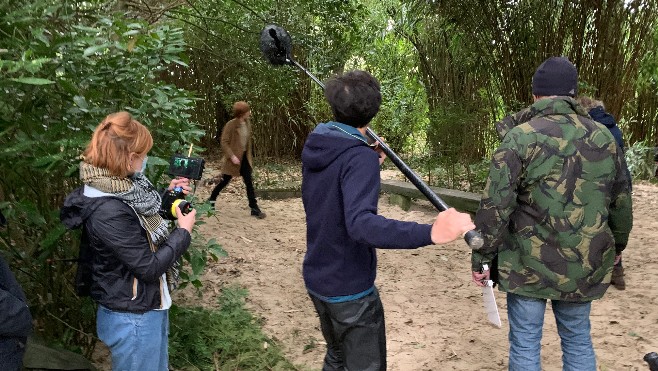Hesdin: le tournage de la série