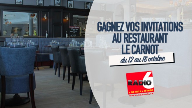 Gagnez votre repas pour 2 au restaurant LE CARNOT de Wimereux