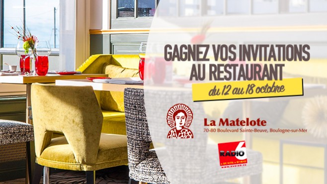 Radio 6 vous invite au restaurant de Tony Lestienne à Boulogne Sur Mer : La Matelote