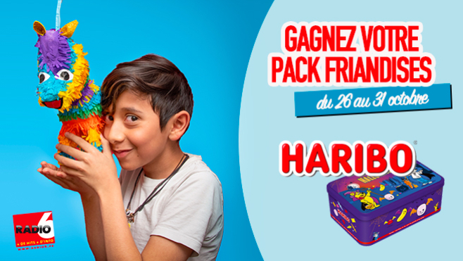 Gagnez votre pack Friandises Halloween avec Haribo