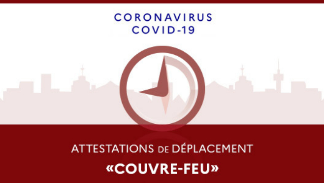 Attestation de déplacement dérogatoire et professionnel